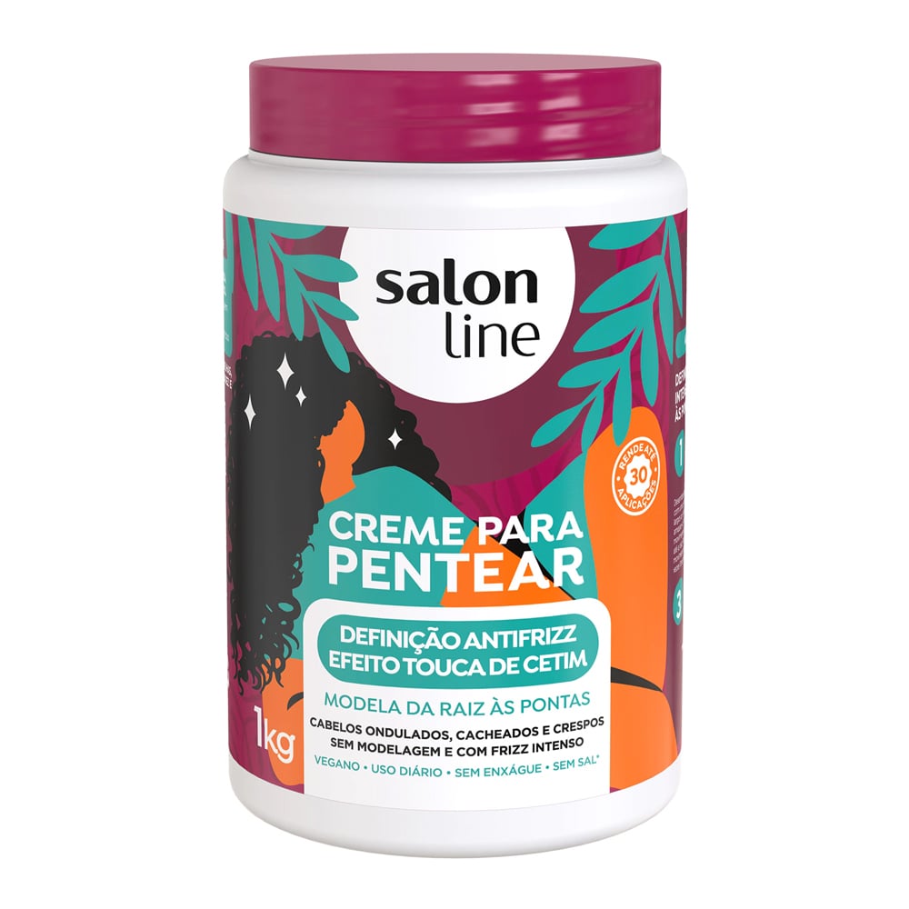 Creme para Pentear Salon Line Antifrizz 1kg