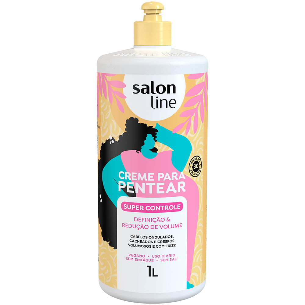 Creme para Pentear Salon Line Super Controle 1L