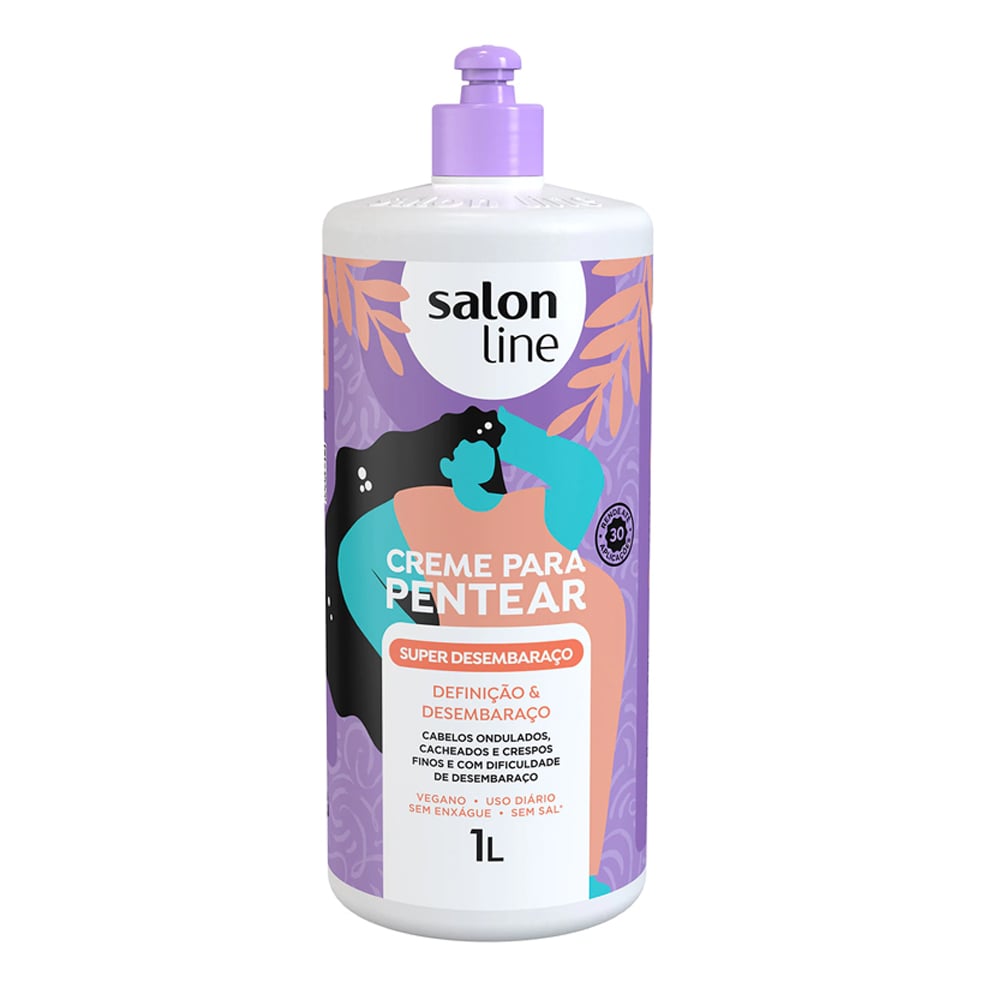 Creme para Pentear Salon Line Super Desembaraço 1L