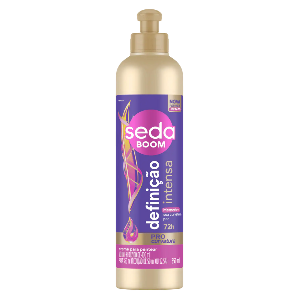 Creme para Pentear Seda Boom Pro Curvatura Definição Intensa 350ml