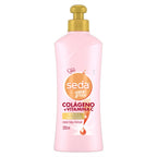 Creme para Pentear Seda by Niina Secrets Colágeno e Vitamina C 300ml
