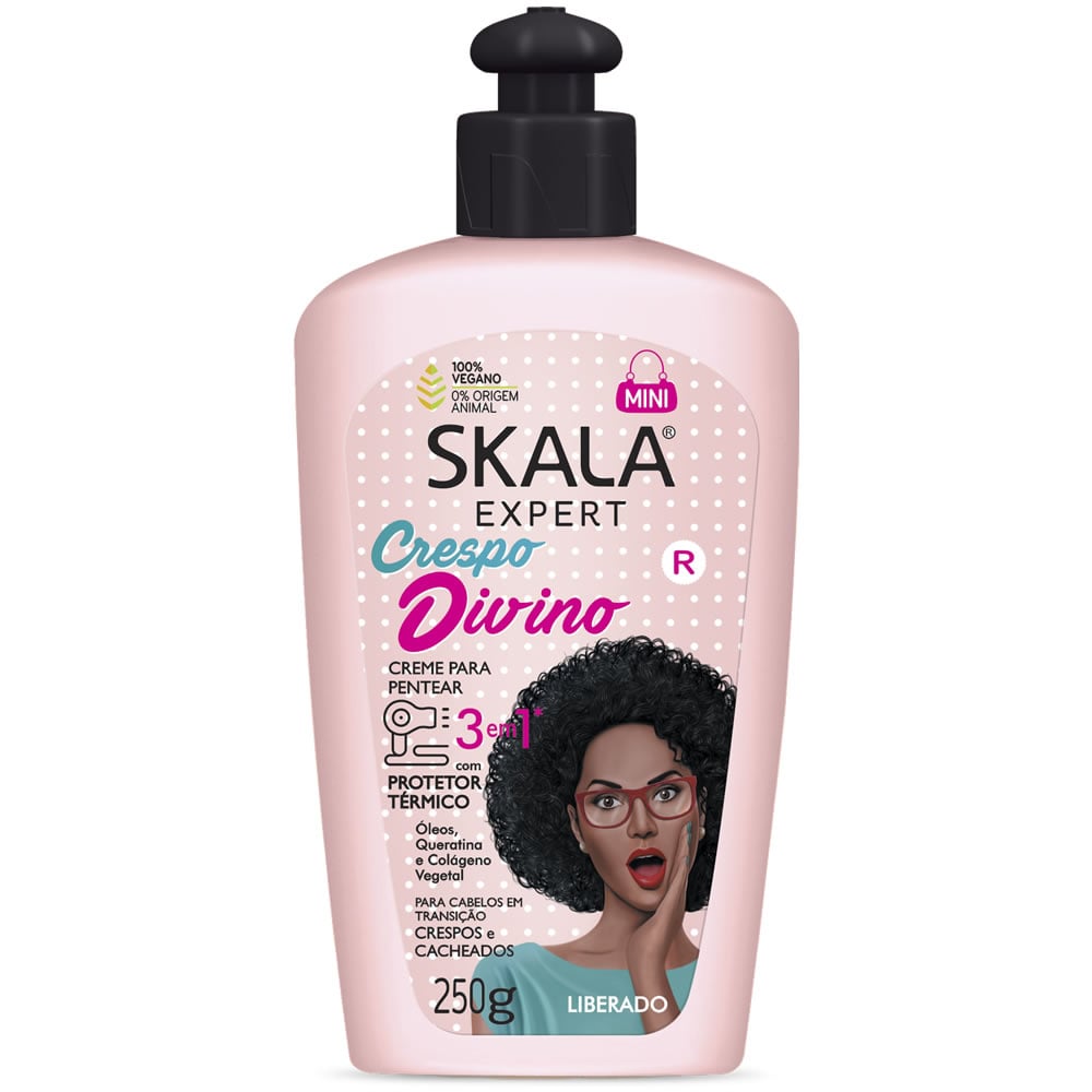 Creme para Pentear Skala Crespo Divino 3 em 1 250g