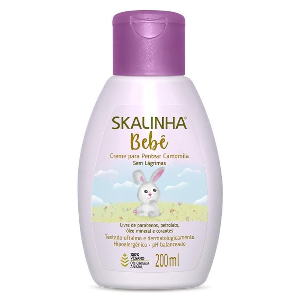 Creme para Pentear Skalinha Bebê Camomila 200ml