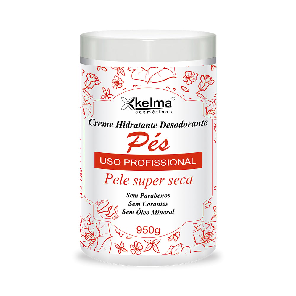 Creme Profissional Kelma Hidratante para os Pés 950g