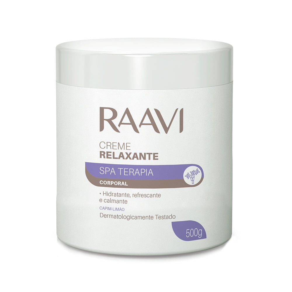 Creme Relaxante Corporal Raavi Spa Terapia 500g
