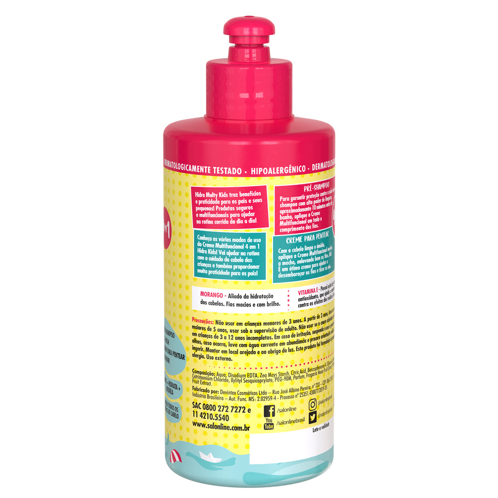 Creme para Pentear Salon Line Hidra Multy Kids 300ml