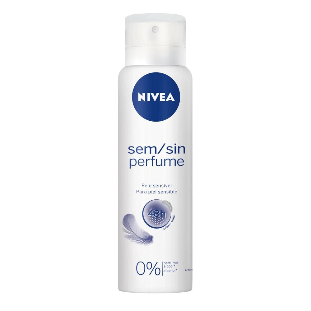 Desodorante Aerosol Nivea Sem Perfume 150 ml
