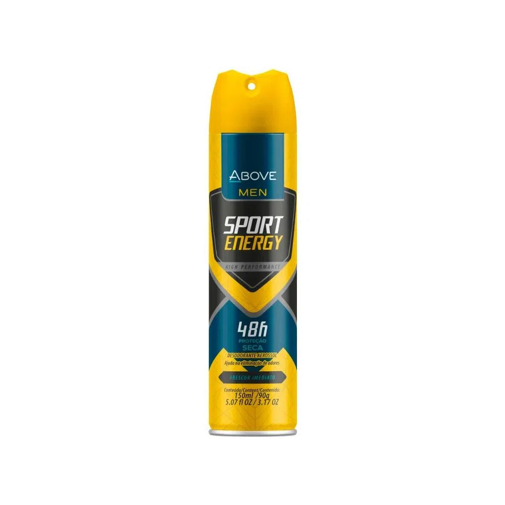 Desodorante Aerosol Above Sport Energy Men 150ml