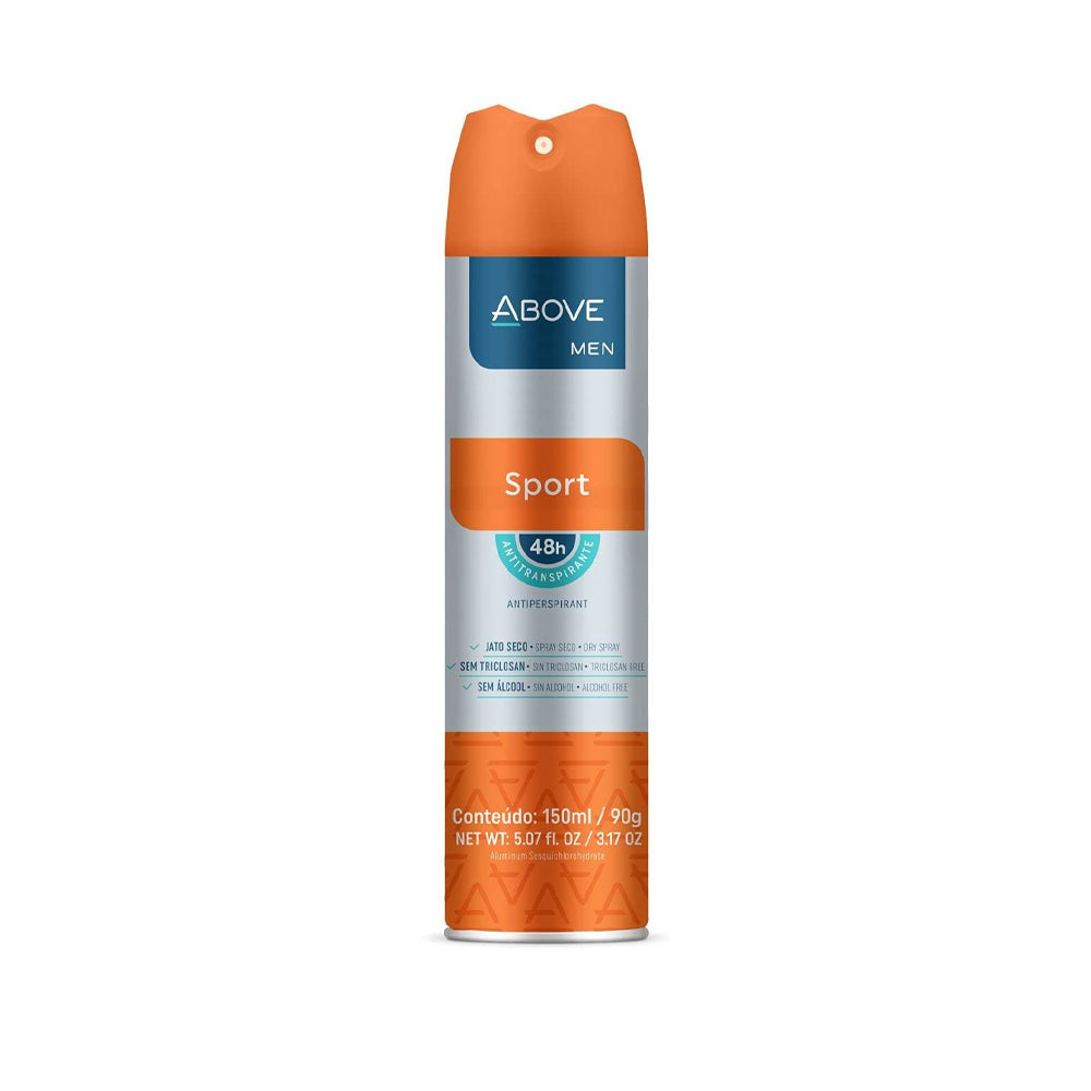 Desodorante Aerosol Above Sport for Men 150ml