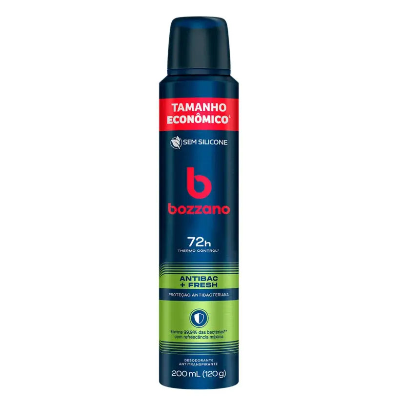 Desodorante Aerosol Bozzano Antibac Fresh 200 ml