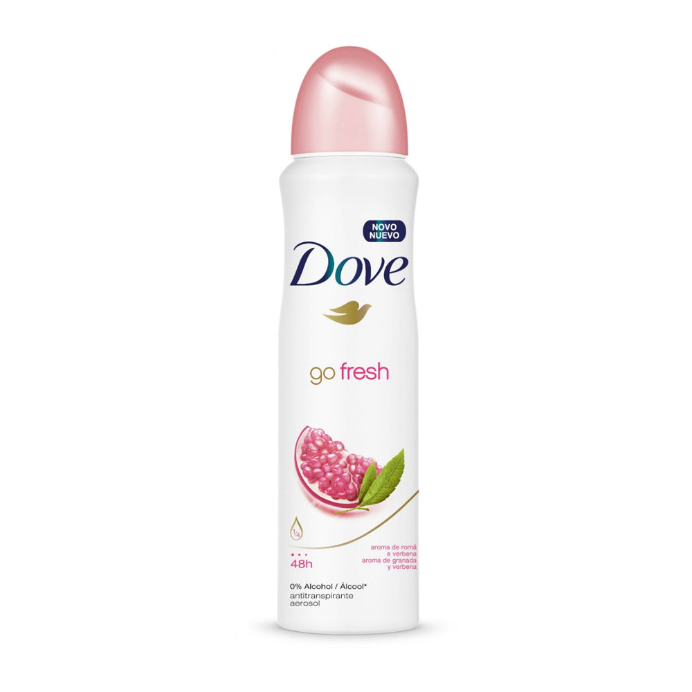 Desodorante Aerosol Dove Go Fresh Romã e Verbena 150 ml