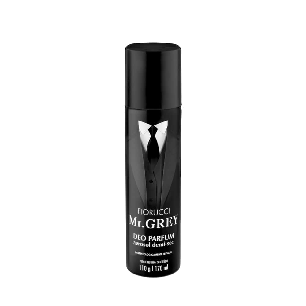 Desodorante Aerosol Fiorucci Men Mr. Grey 170 ml
