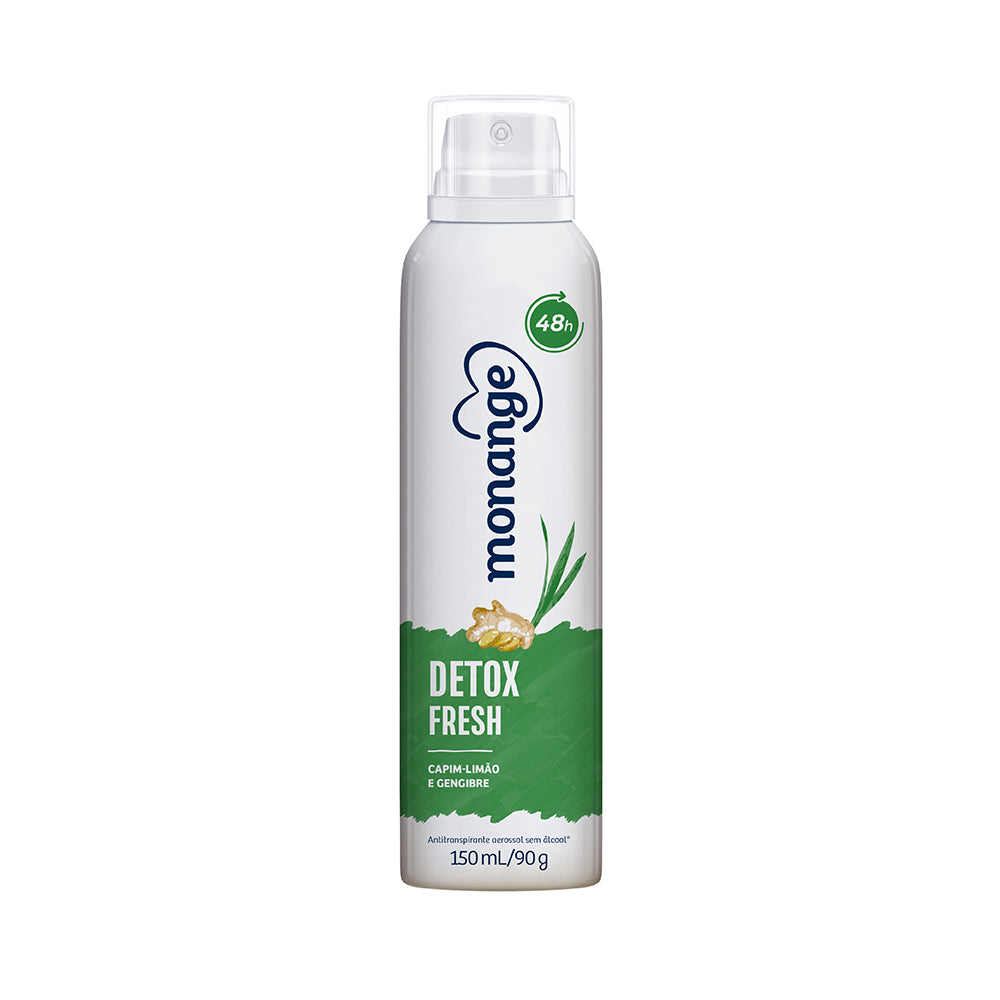Desodorante Aerosol Monange Detox Fresh 150 ml