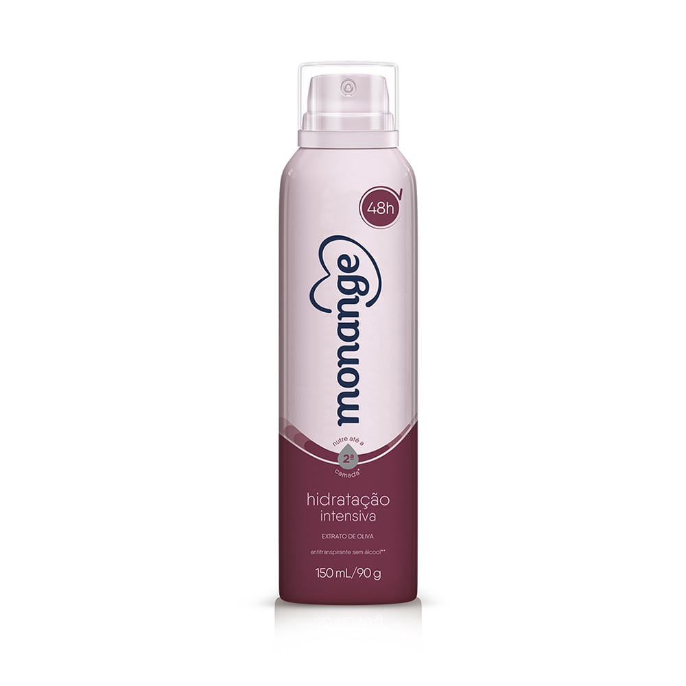 Desodorante Aerosol Monange Hidratação Intensiva 150 ml
