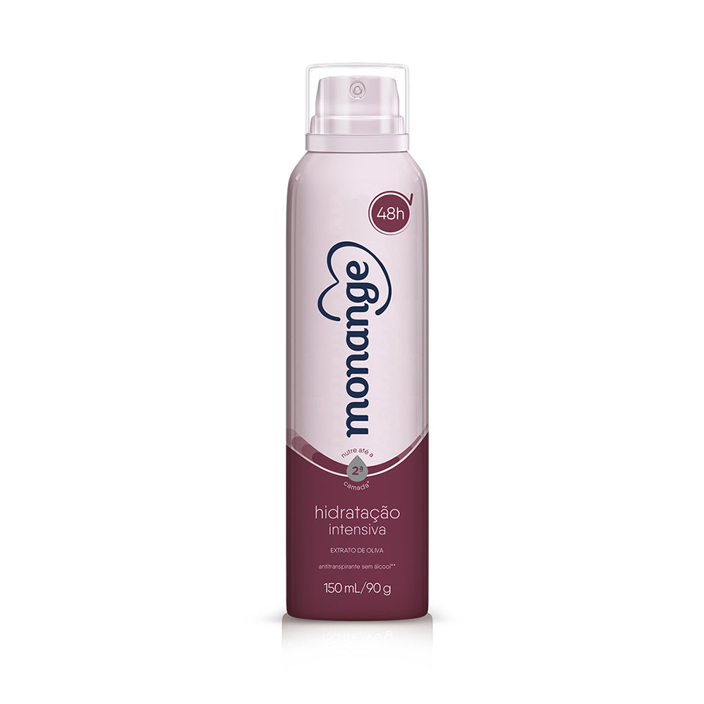 Desodorante Aerosol Monange Hidratação Intensiva 150 ml