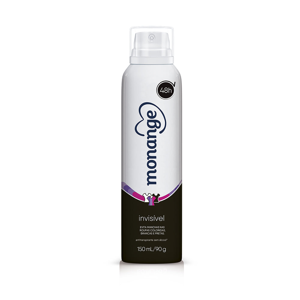 Desodorante Aerosol Monange Invisível 150 ml