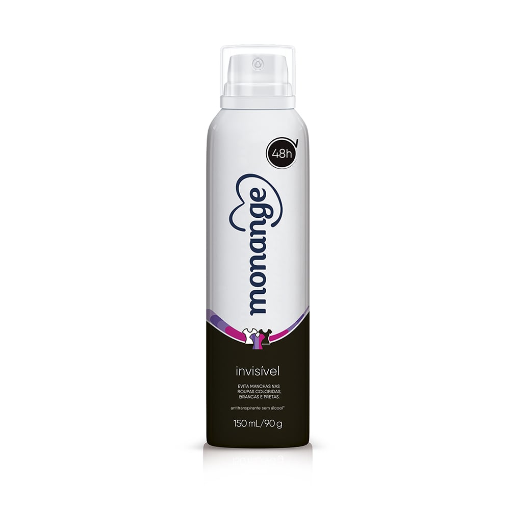 Desodorante Aerosol Monange Invisível 150 ml