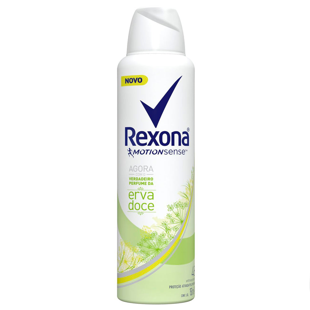Desodorante Aerosol Rexona Erva-Doce 150 ml