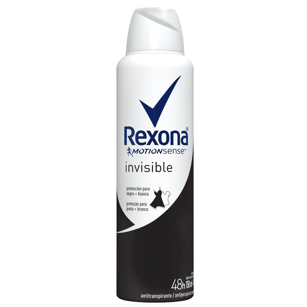 Desodorante Aerosol Rexona Feminino Invisible 150ml