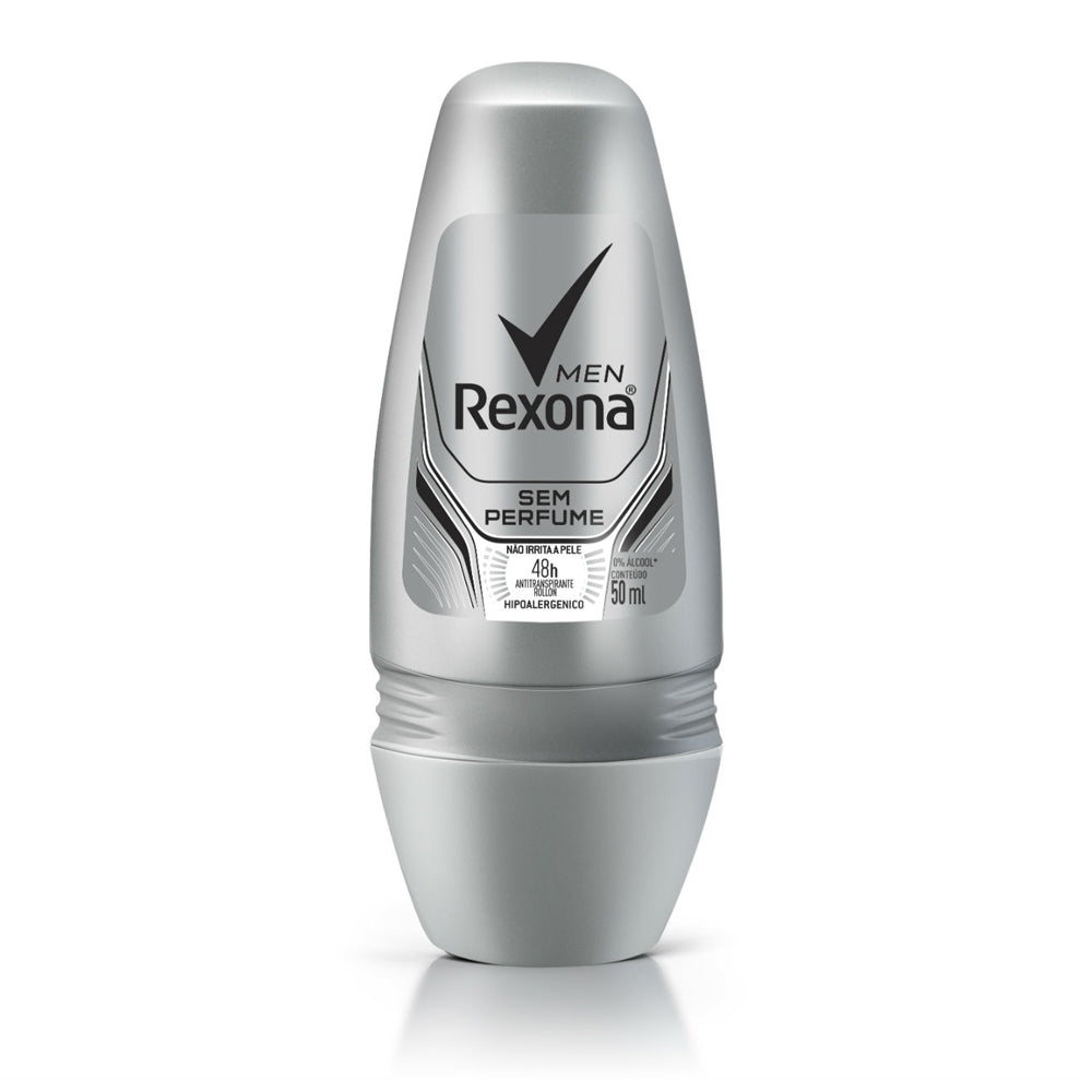 Desodorante Roll-On Rexona Sem Perfume 50 ml