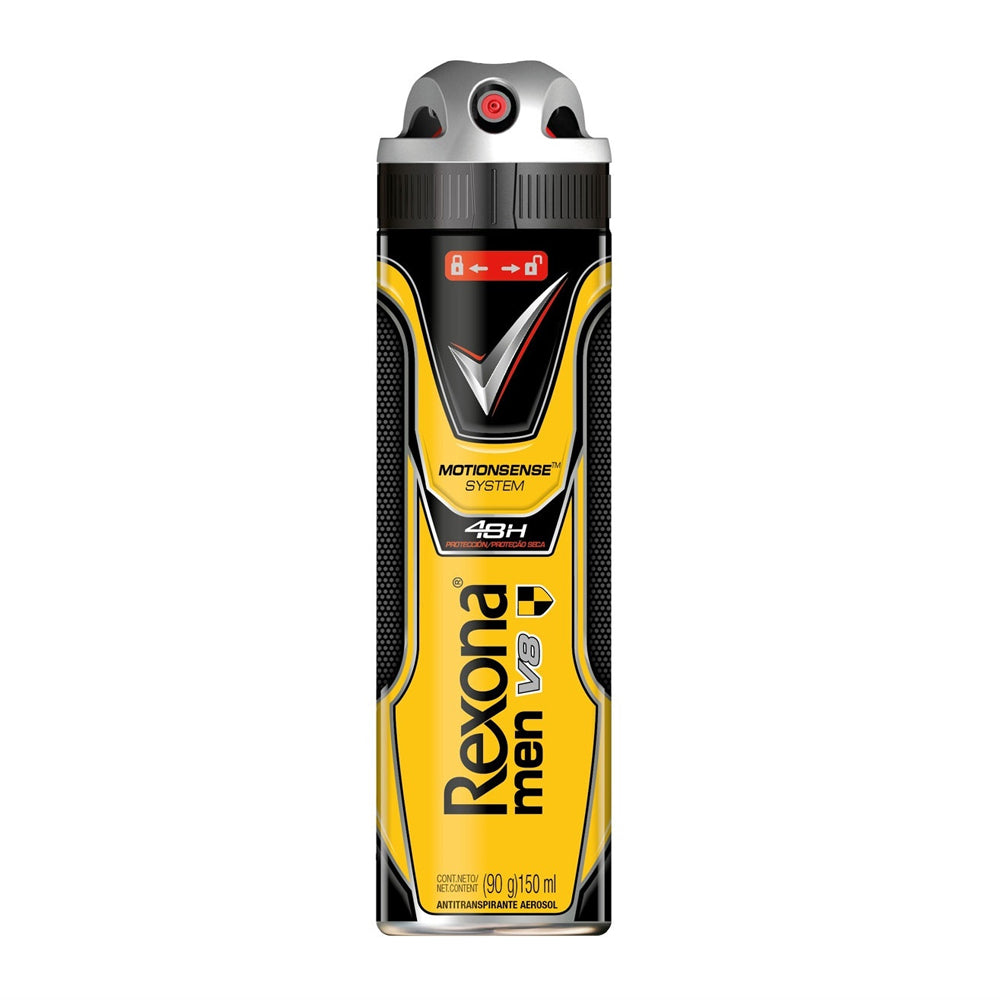 Desodorante Aerosol Rexona Men V8 150 ml