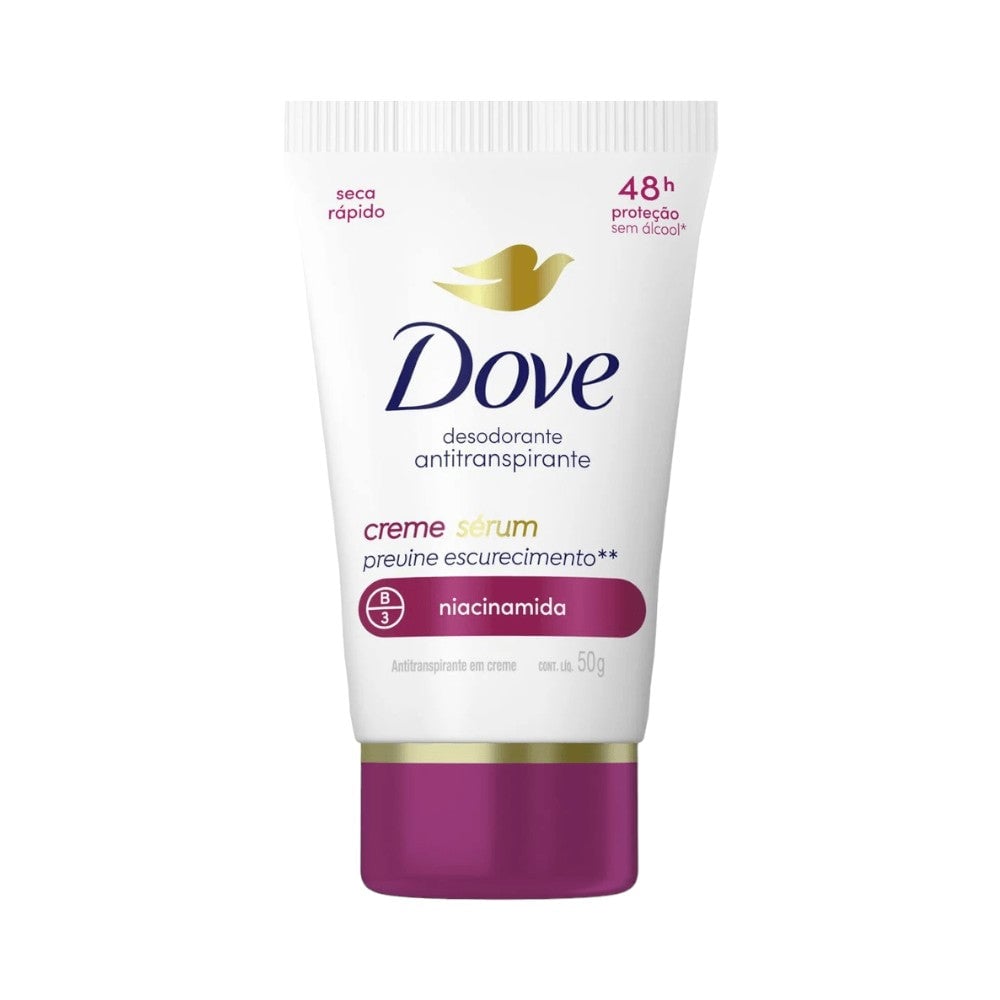 Desodorante Creme Antitranspirante Dove Sérum Previne Escurecimento 50 g