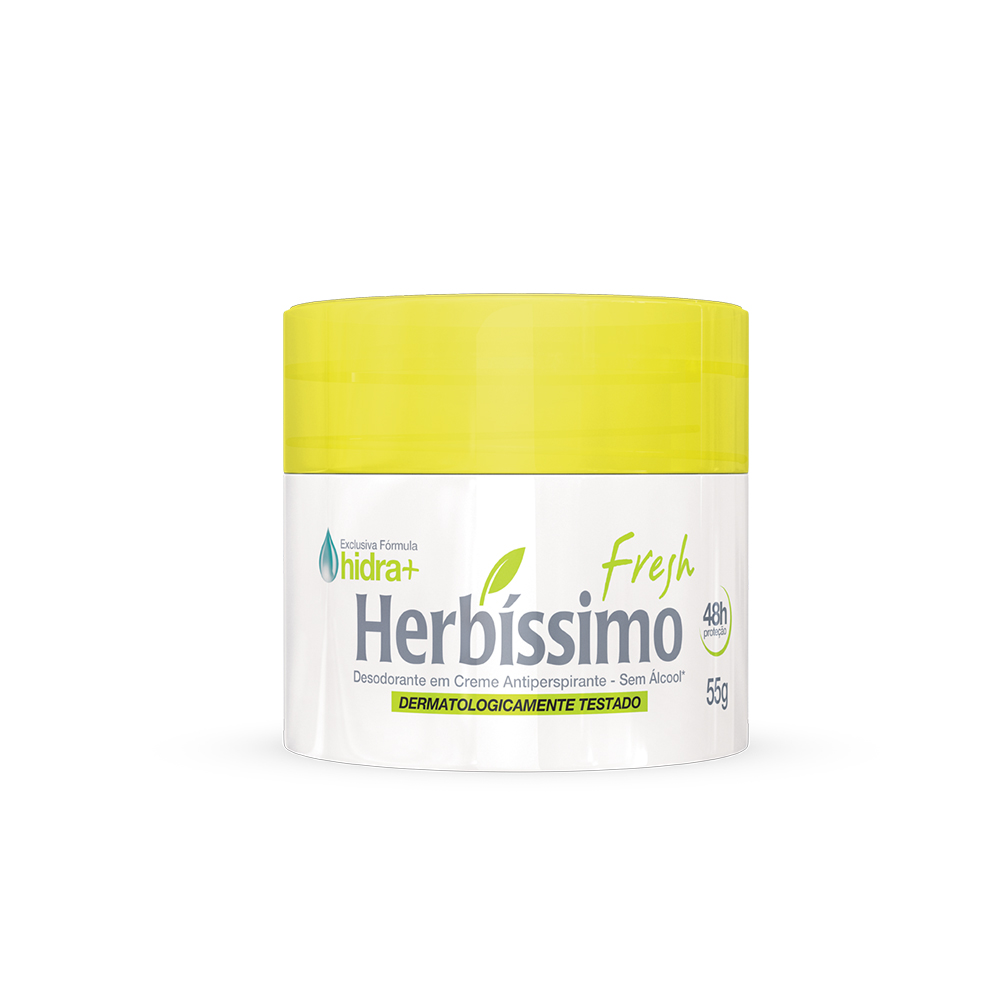 Desodorante Creme Herbíssimo Fresh 55 g
