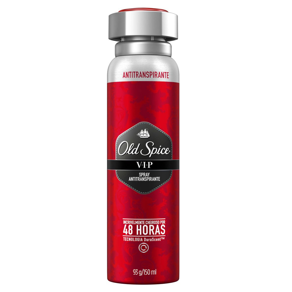 Desodorante Antitranspirante Aerosol Old Spice VIP 150ml