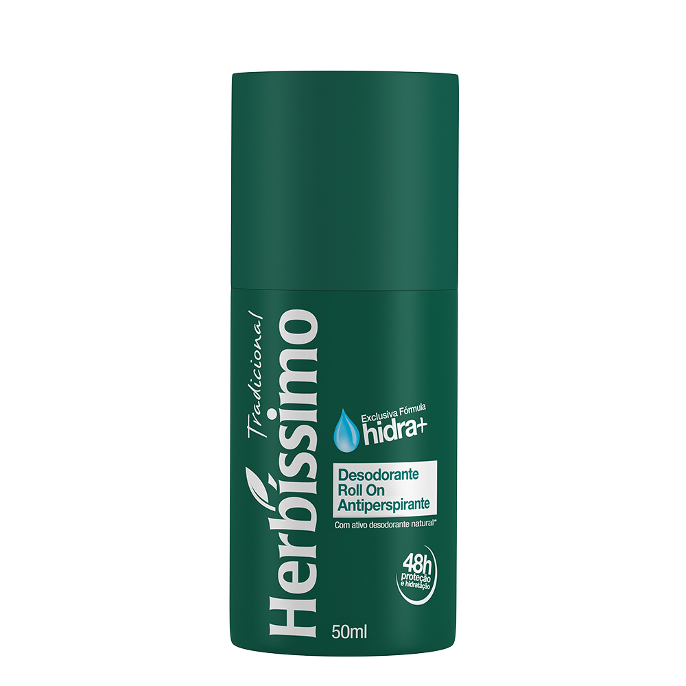 Desodorante Roll-on Herbíssimo Tradicional 50ml
