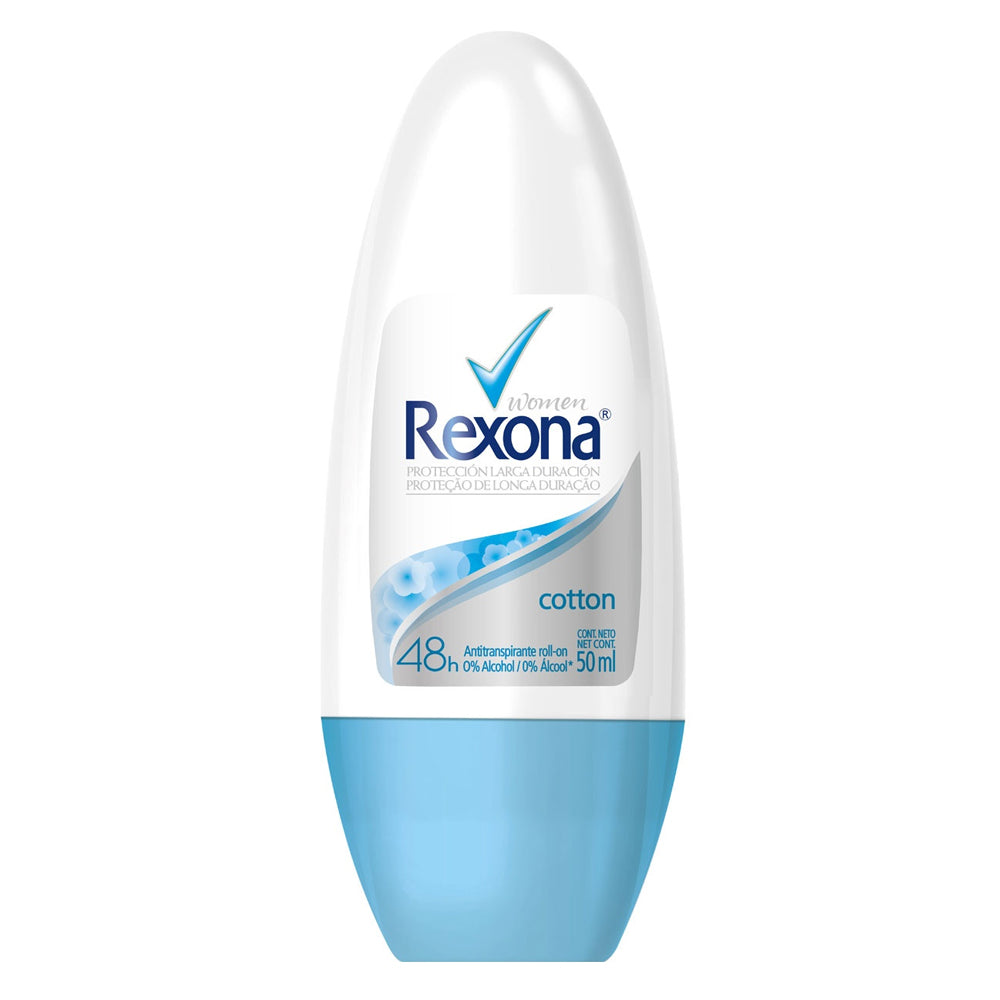 Desodorante Roll-On Rexona Cotton Dry 50 ml