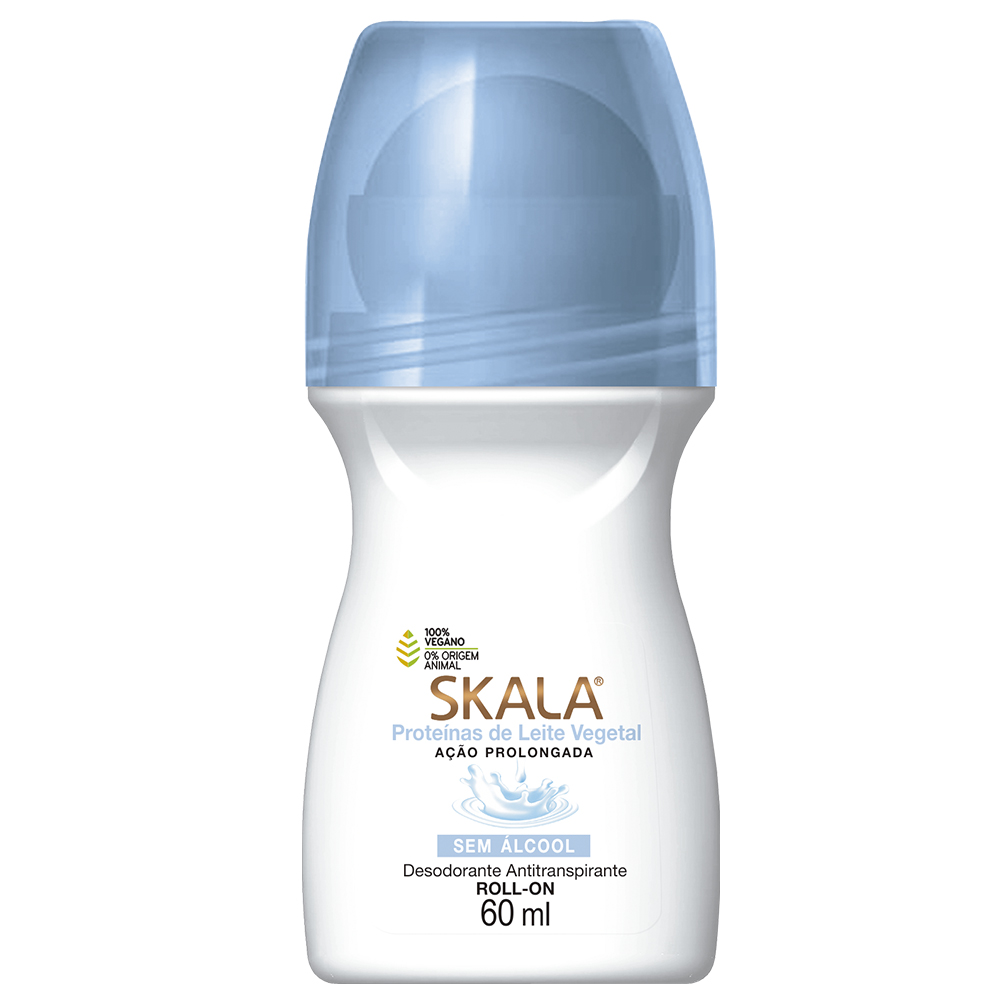 Desodorante Roll-On Skala Proteínas do Leite Vegetal 60 ml