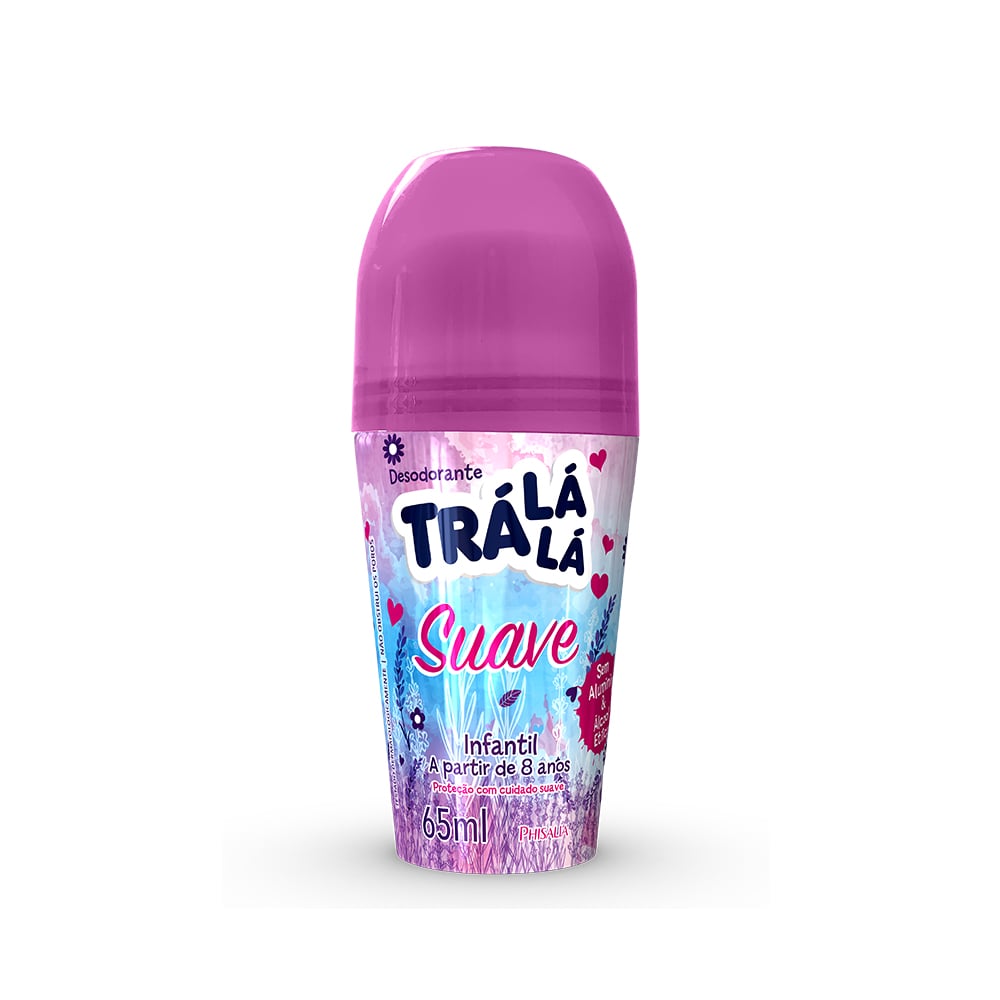 Desodorante Roll-on Trá Lá Lá Kids Suave 65ml
