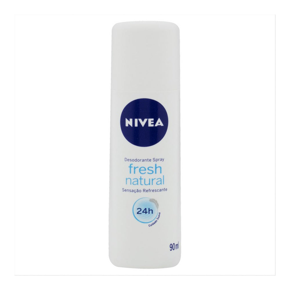 Desodorante Spray Nivea Feminino Fresh Natural 90 ml