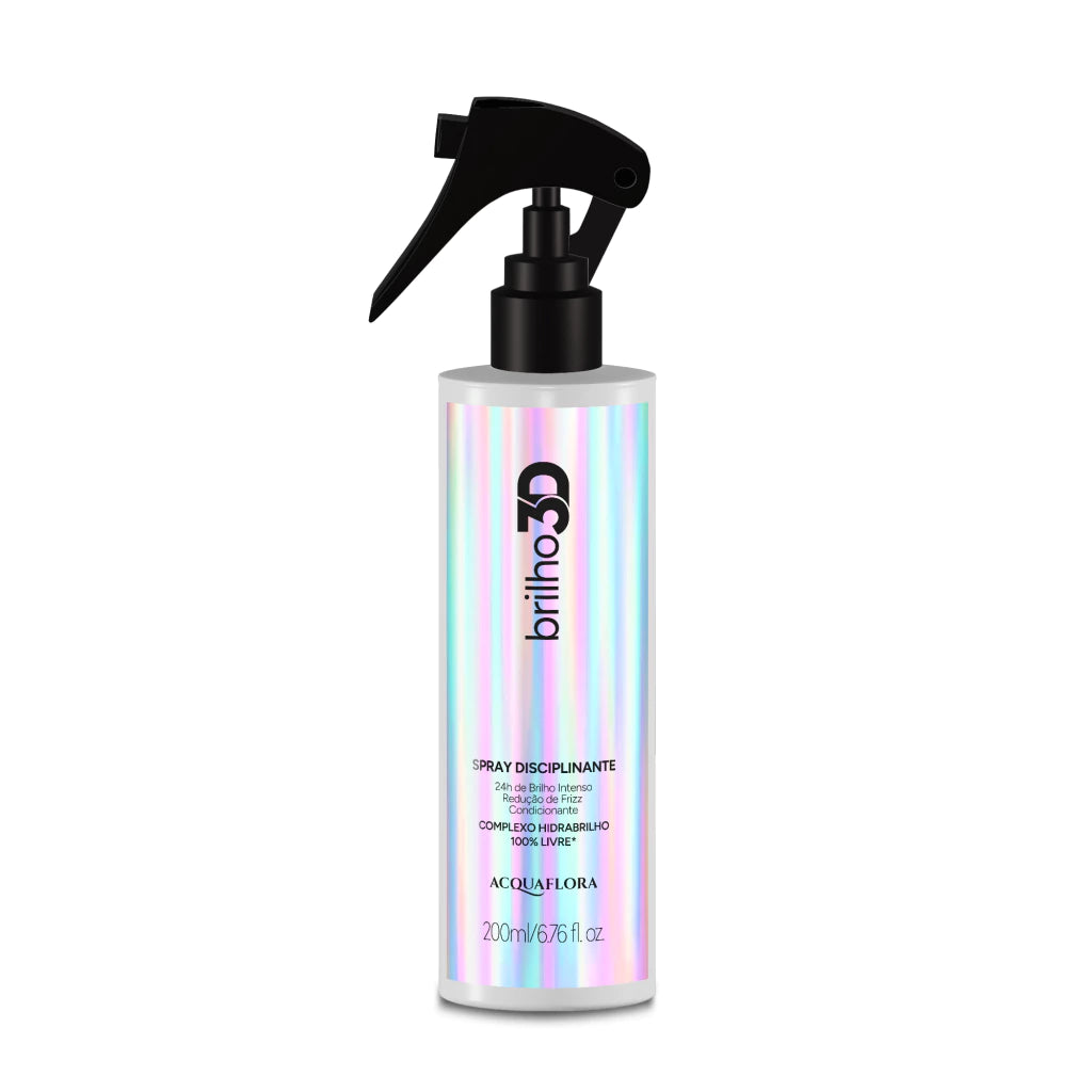 Spray Disciplinante Condicionante Acquaflora Brilho 3D 200ml