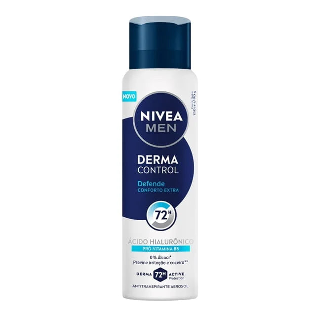 Desodorante Aerosol Nivea Men Derma Control Defende 150ml