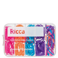 Elásticos Coloridos Ricca com Case 200 Unidades
