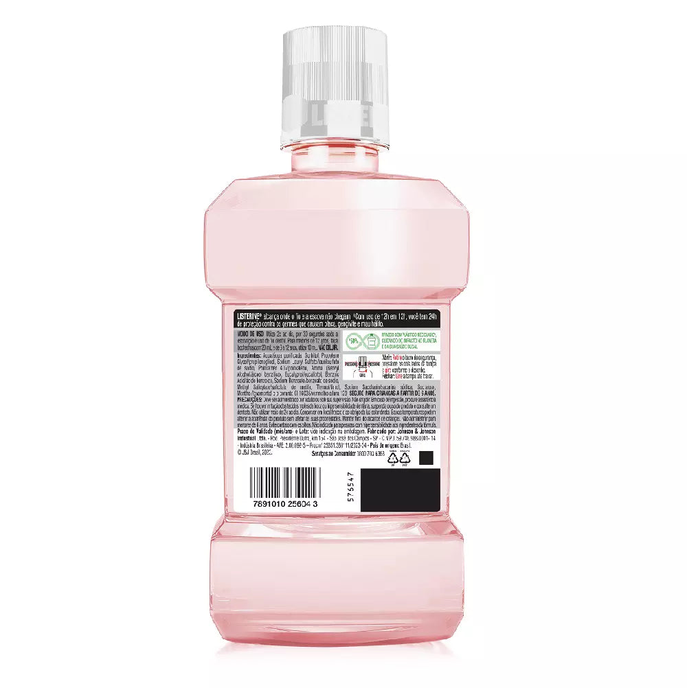 Enxaguante Bucal Listerine Melancia e Hortelã 250 ml