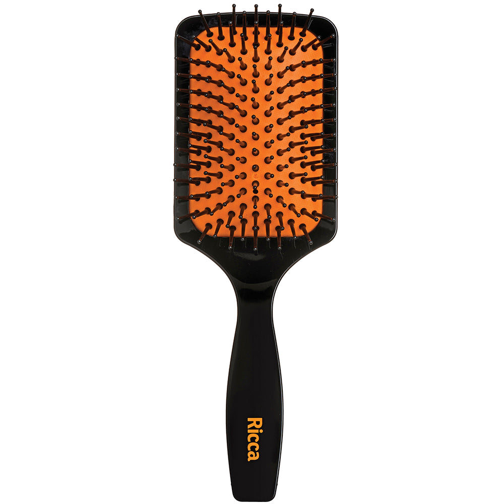 Escova de Cabelo Ricca Style Black Raquete Ref. 244
