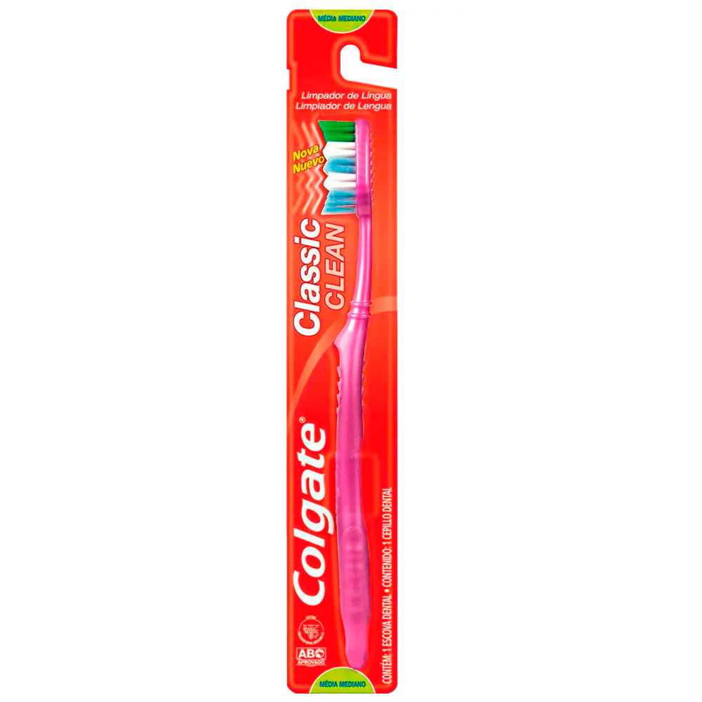 Escova Dental Colgate Classic Clean Média
