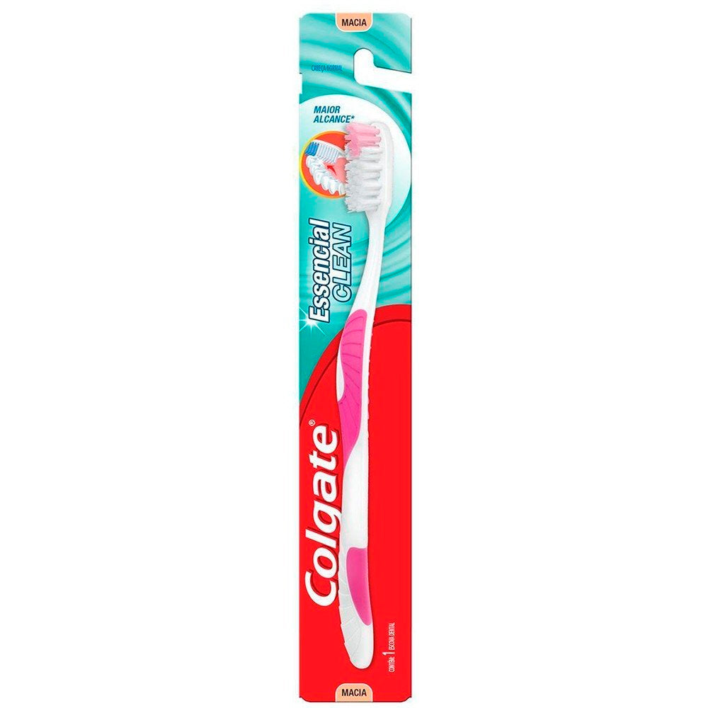 Escova Dental Colgate Essential Clean Macia