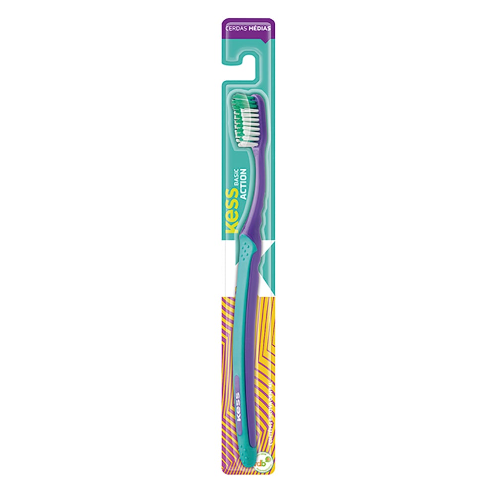 Escova Dental Kess Action Média