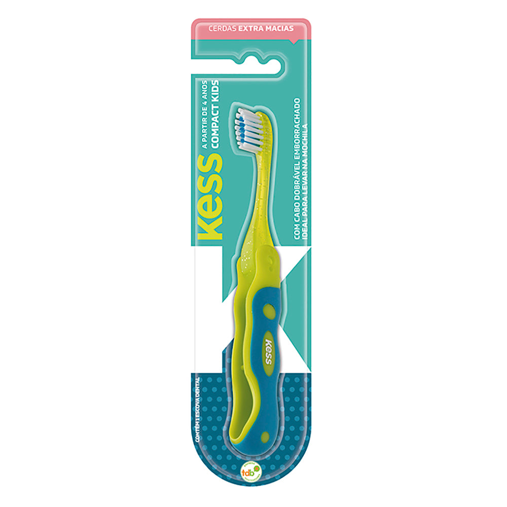 Escova Dental Kess Compact Kids