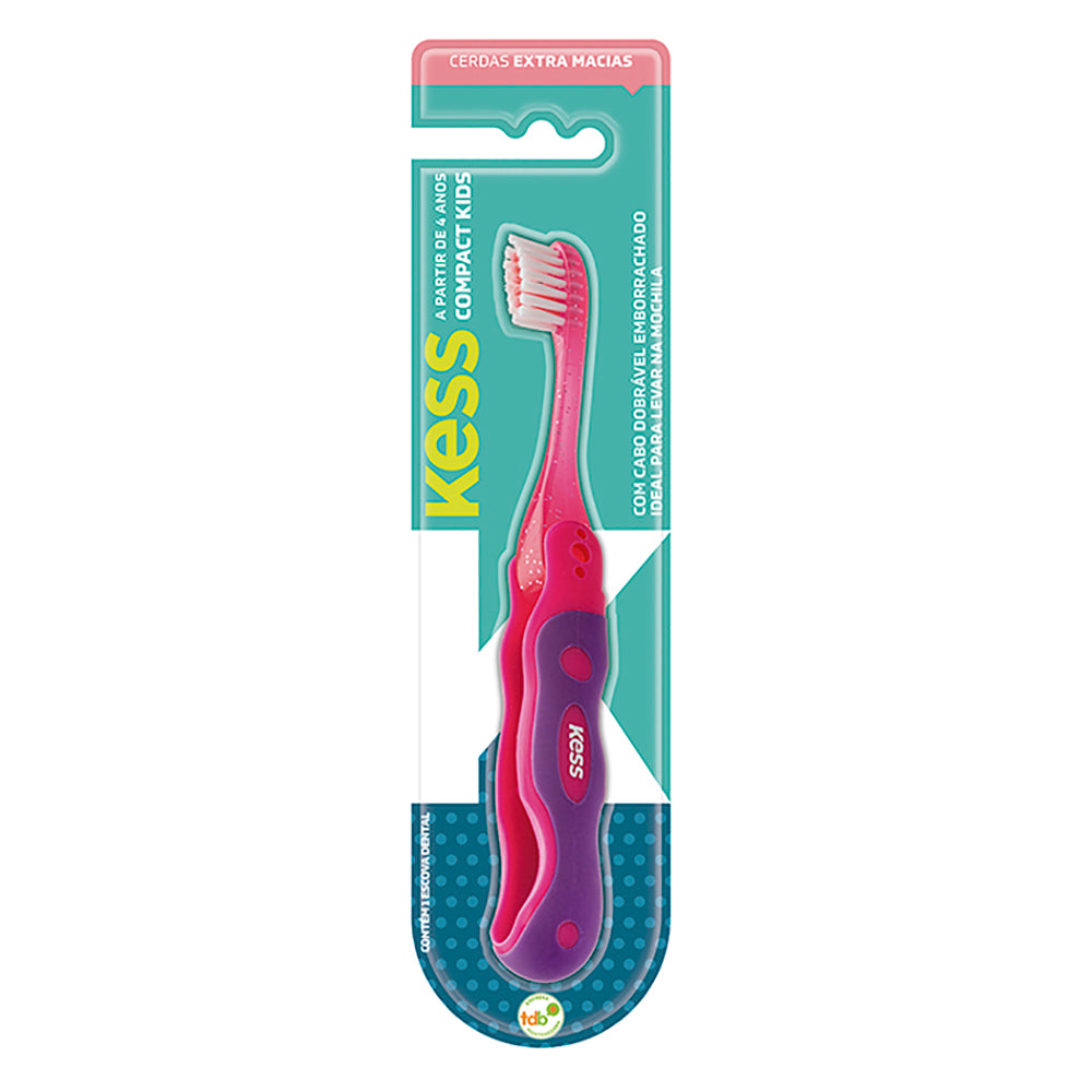 Escova Dental Kess Compact Kids