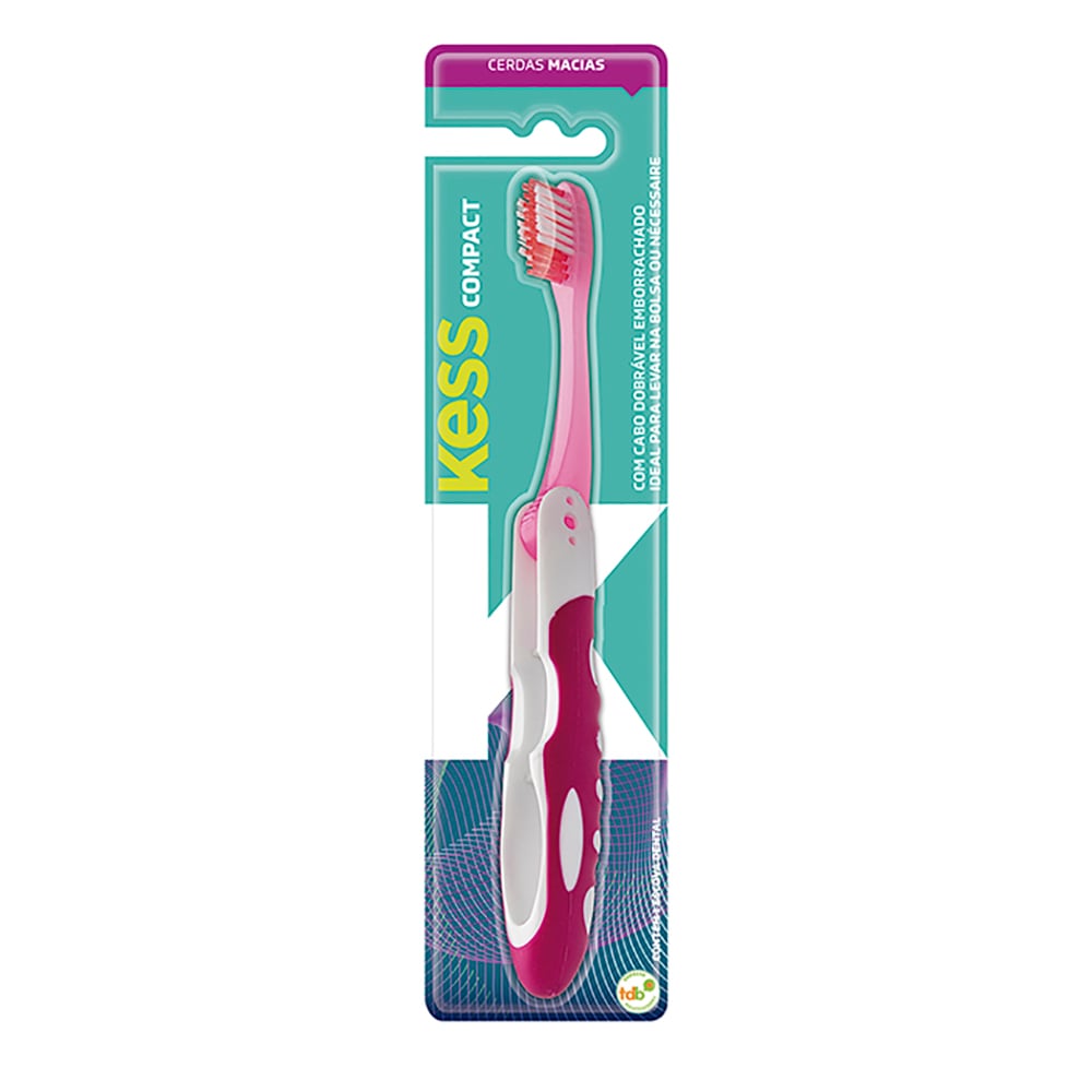 Escova Dental Kess Compact Macia
