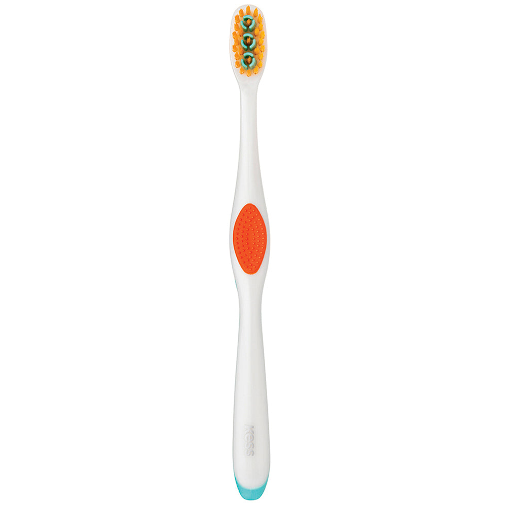 Escova Dental Kess Plus Macia 3 Unidades
