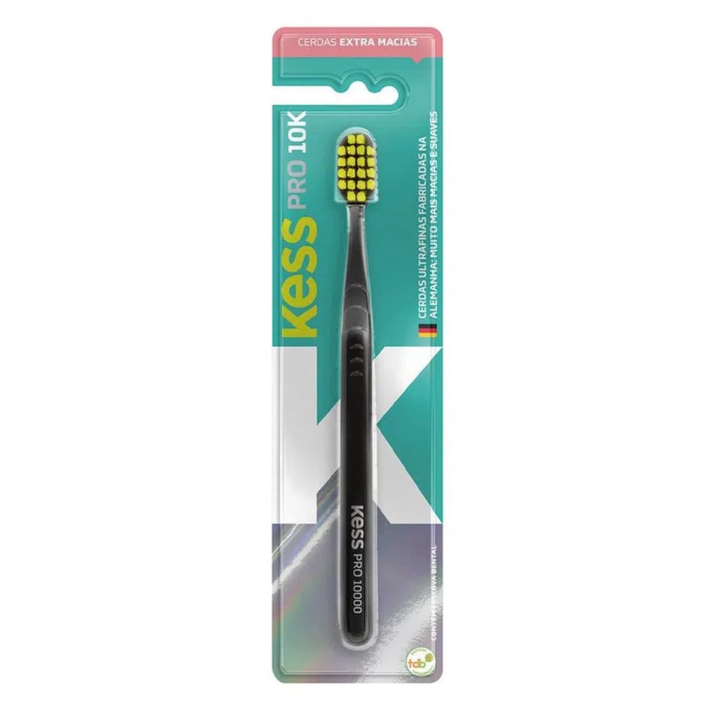 Escova Dental Kess Pro White 10K Extra Macia Unidade