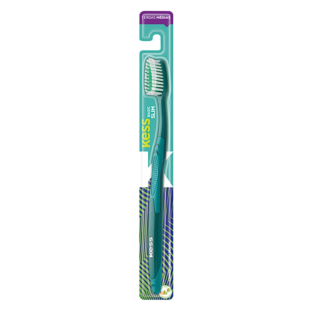 Escova Dental Kess Slim Clia Média