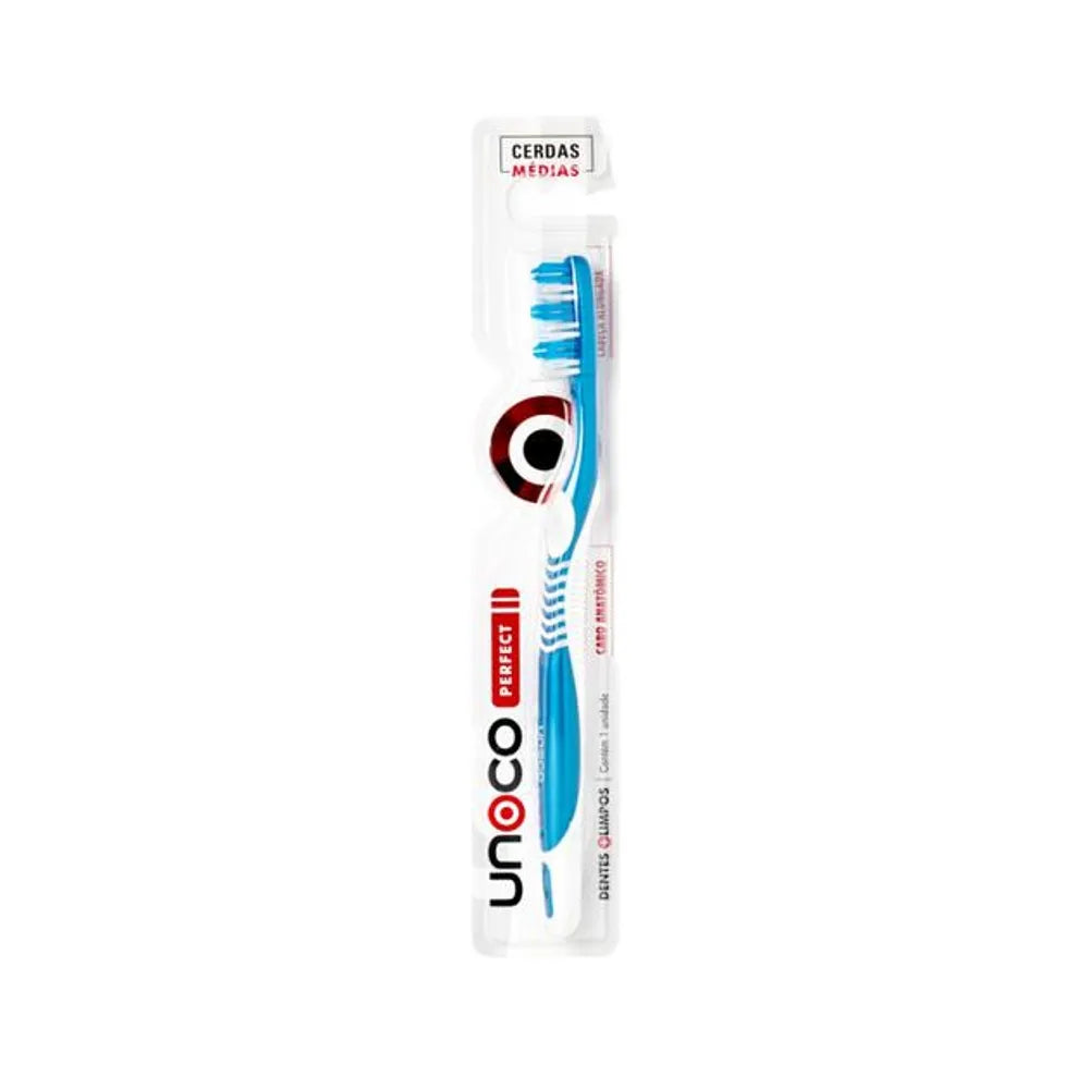 Escova Dental Unoco Complete Cerdas Médias