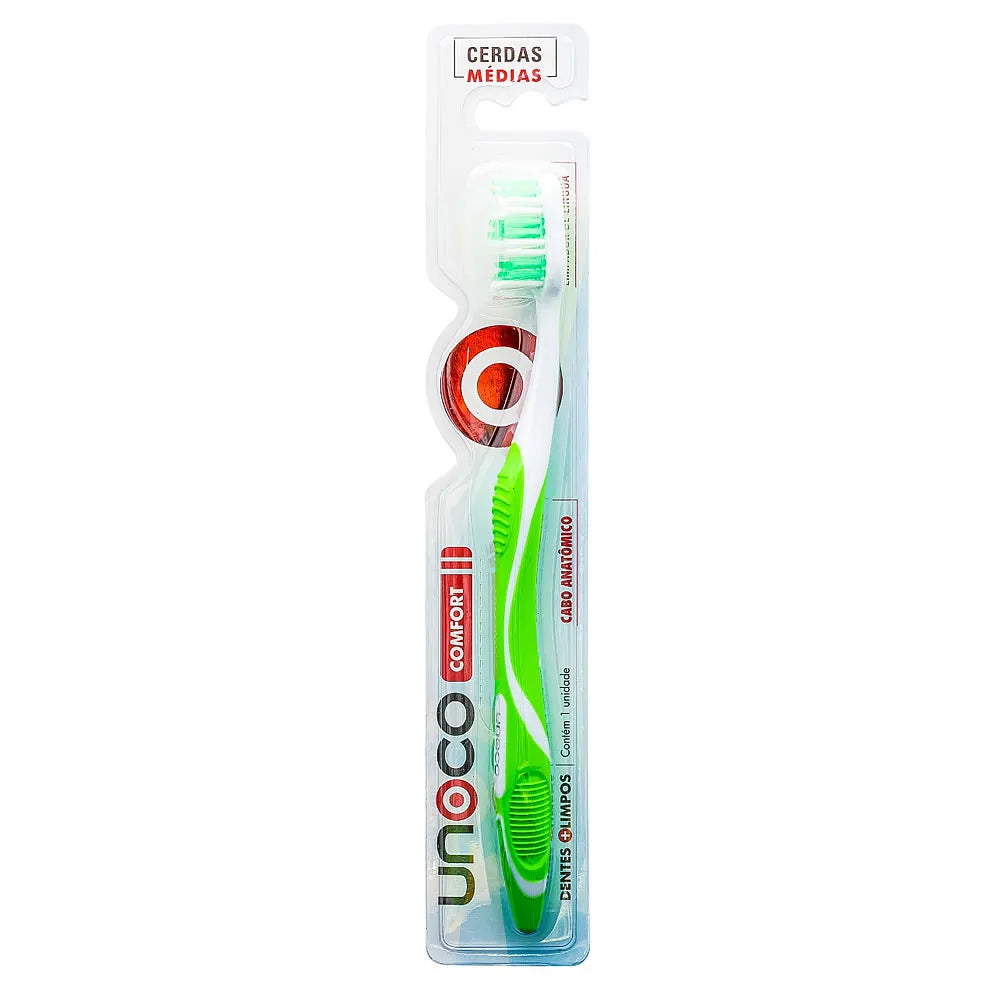 Escova Dental Unoco Perfect Cerdas Médias
