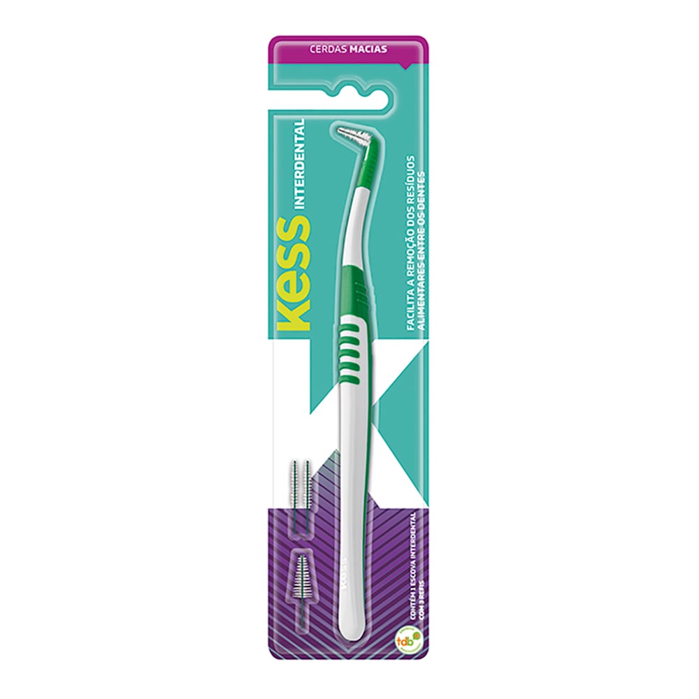 Escova Interdental Kess com 4 Refis